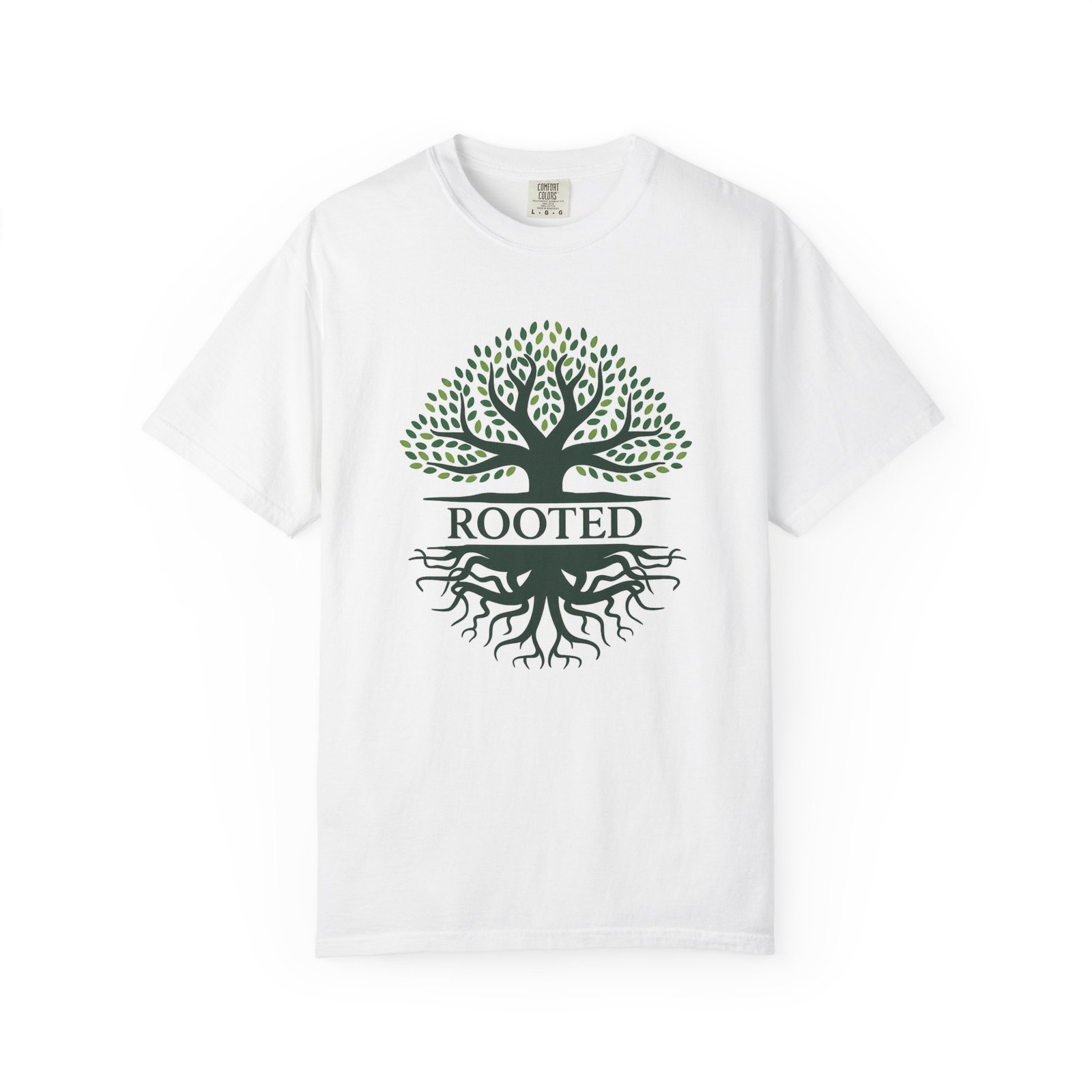 Rooted Tree Design T-shirt | Tree of Life Roots Graphic Tee