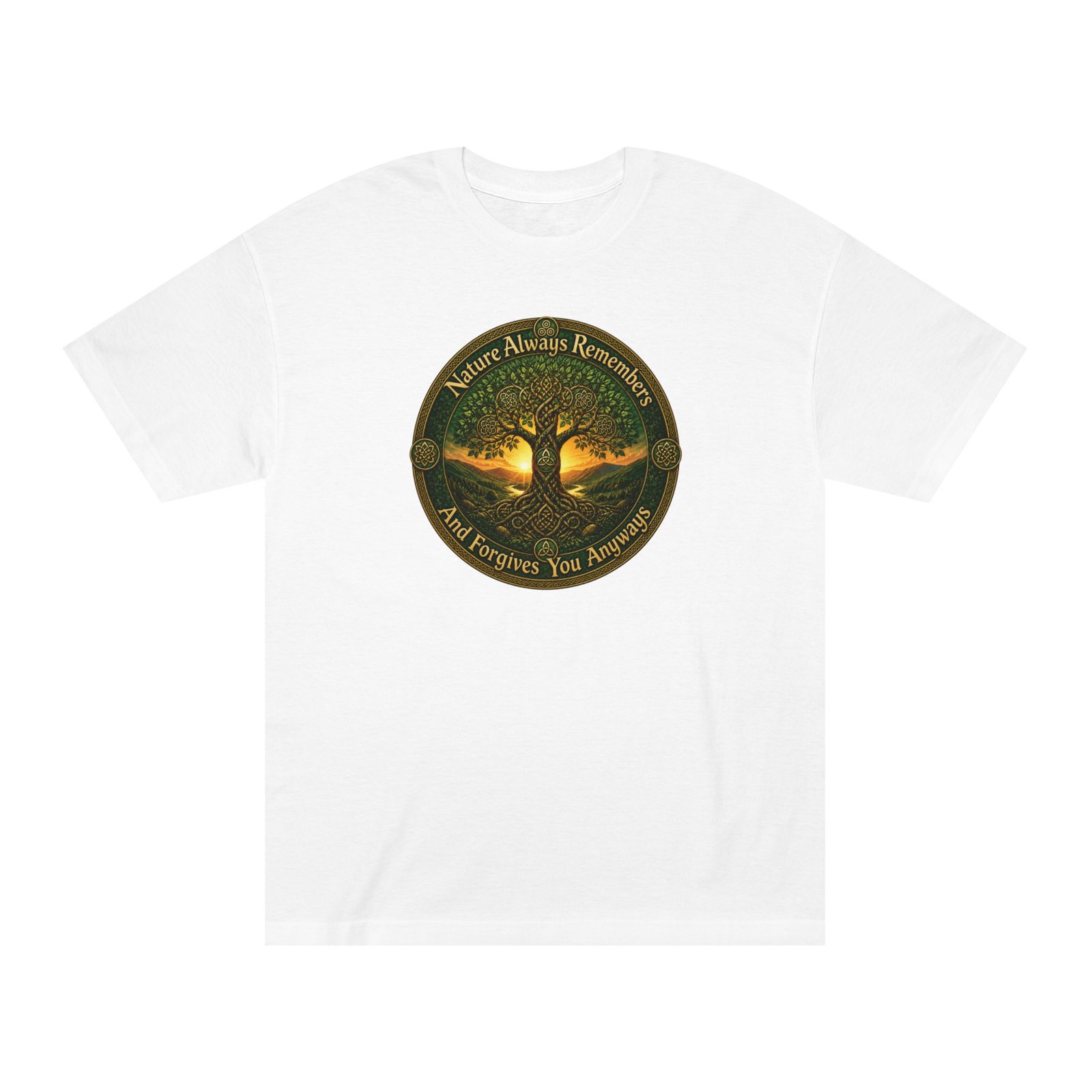 Nature Always Remembers Unisex Graphic Tee
