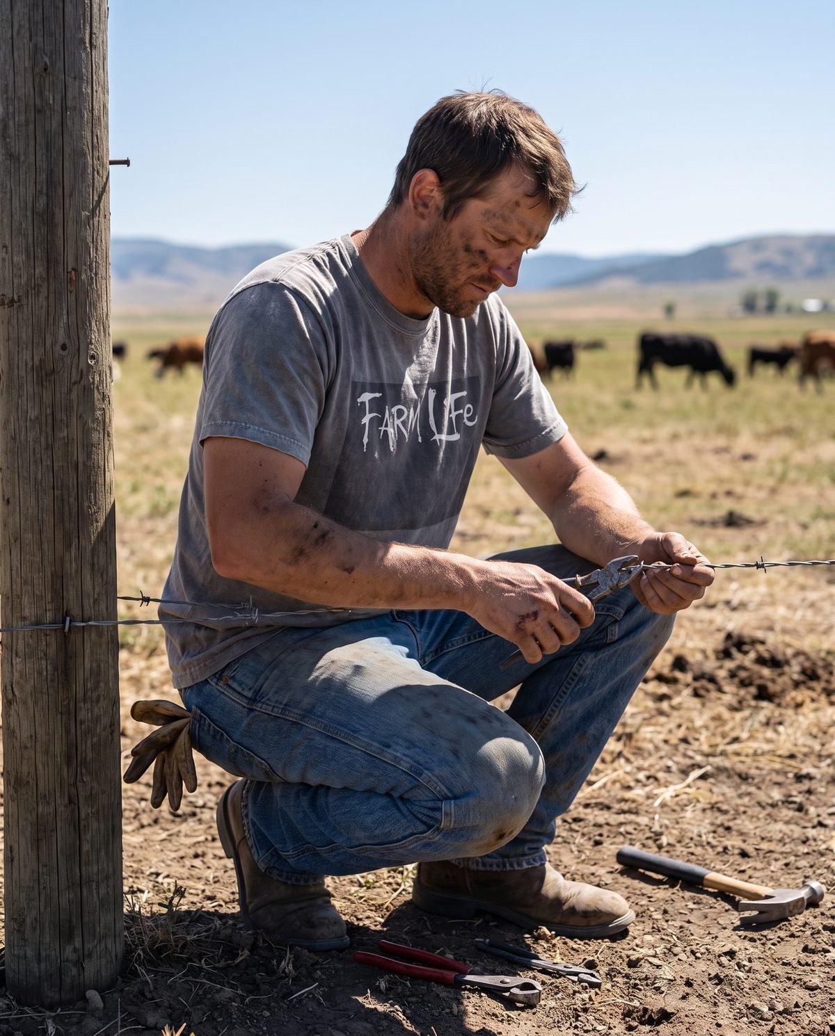 FARM LIFE Mineral Wash Tee