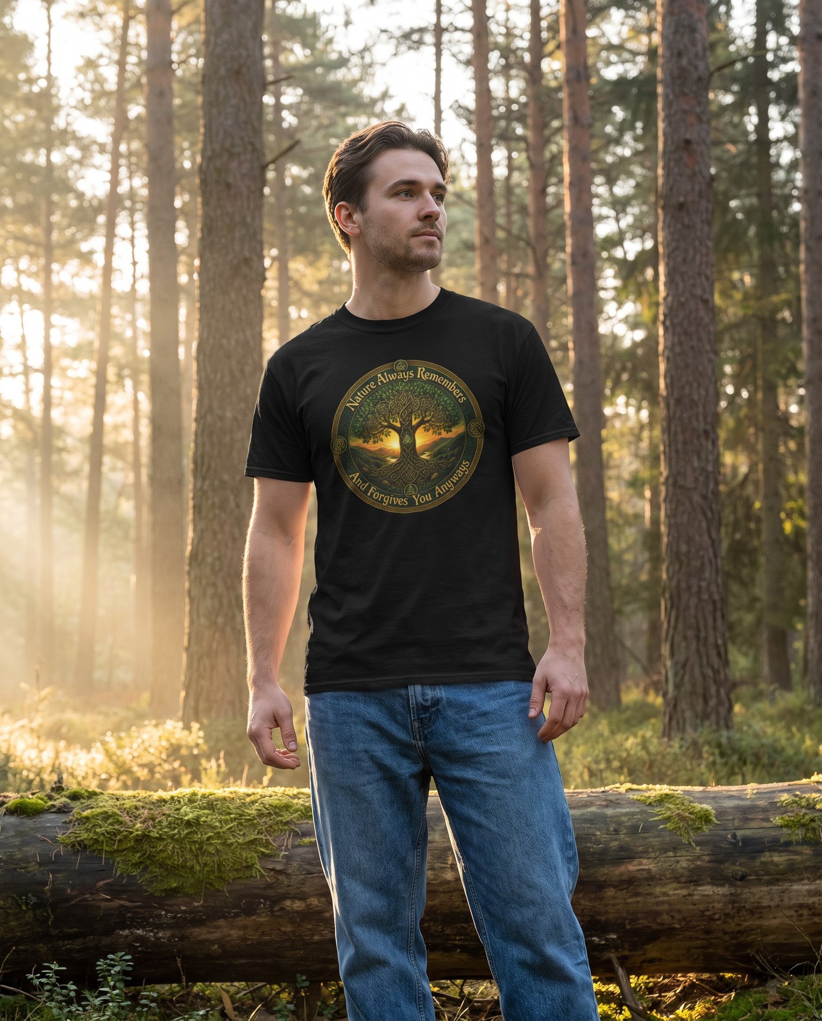 Nature Always Remembers Unisex Graphic Tee