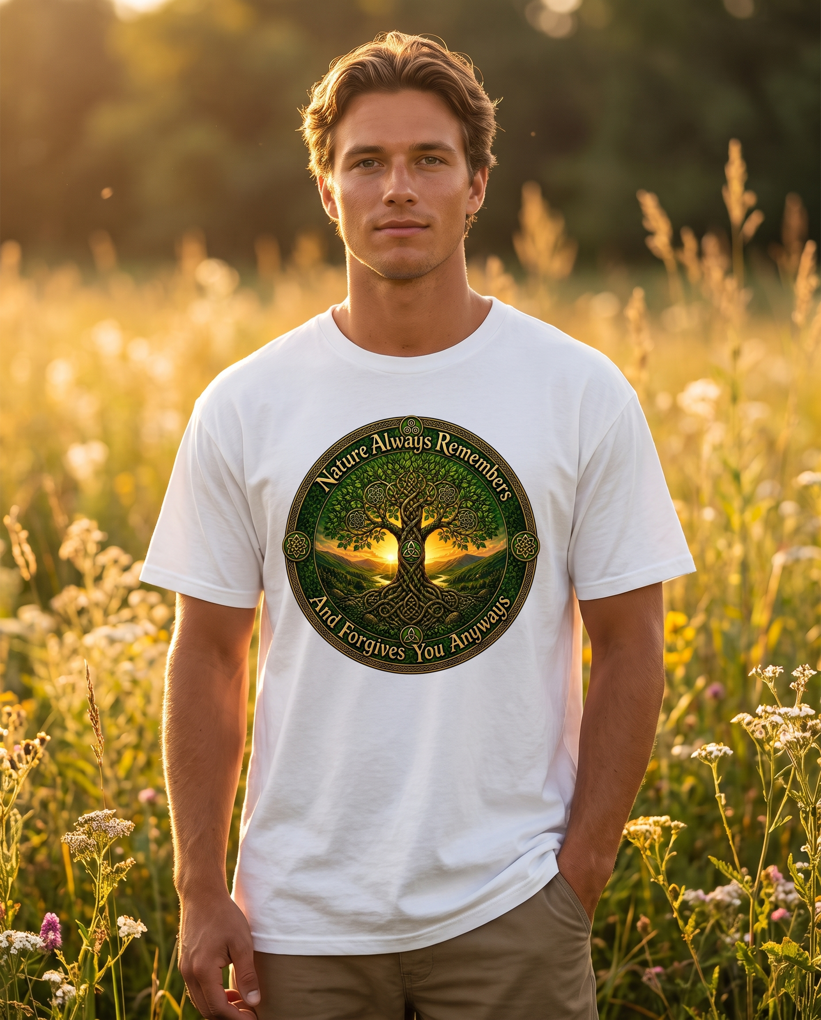 Nature Always Remembers Unisex Graphic Tee