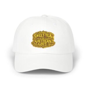 Raised On Sweet Tea & Southern Grit Dad Cap | Southern Sweetheart Embroidered Cap